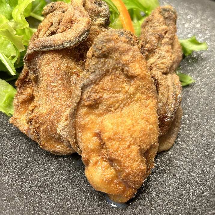 簡単おもてなしレシピ　牡蠣のそば粉揚げ